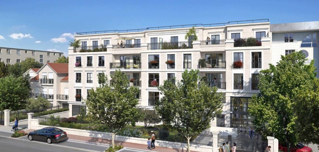 Programme immobilier neuf Le Jardin du Pont de Bry - Le Perreux-sur-Marne : appartements neufs du 2 au 5 pièces en bord de Marne (94170) - Référence : 14967