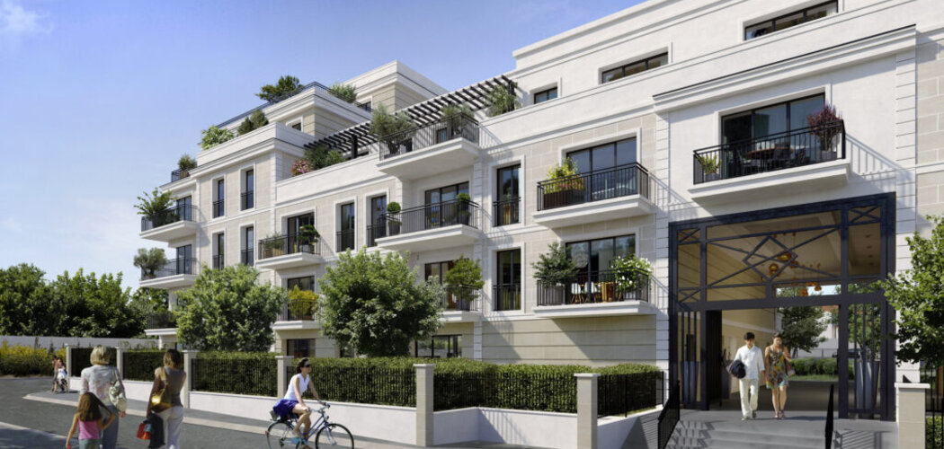 Programme immobilier neuf Le Patio des Arts - Le Perreux-sur-Marne : Appartements studio–T5 avec balcons, jardins et style haussmannien proche de la ligne 15 Grand Paris Express (94170) - Référence : 14354