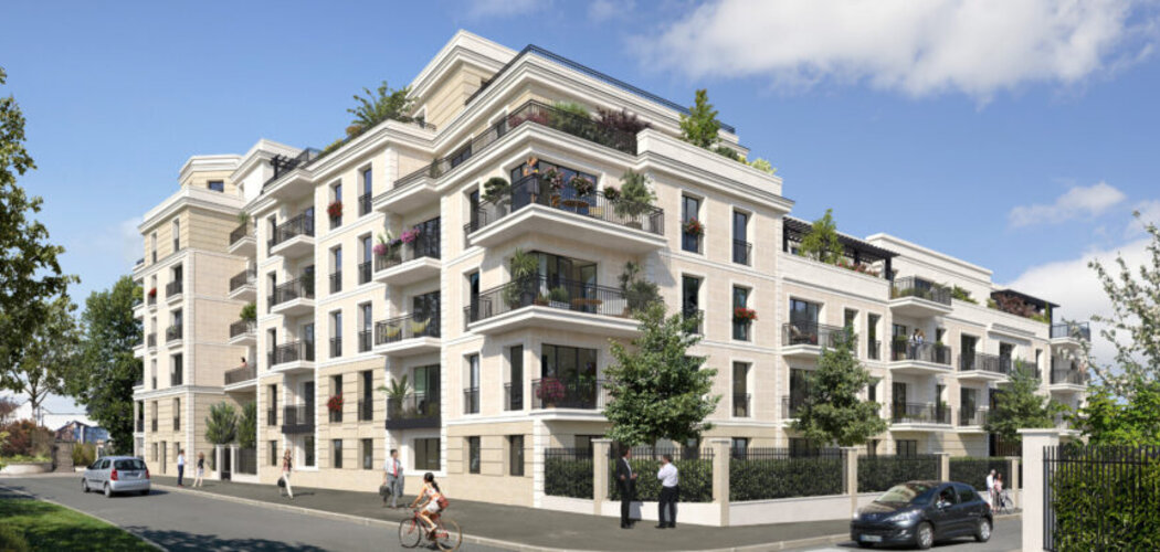 Programme immobilier neuf Le Patio des Arts - Le Perreux-sur-Marne : Appartements studio–T5 avec balcons, jardins et style haussmannien proche de la ligne 15 Grand Paris Express (94170) - Référence : 14354