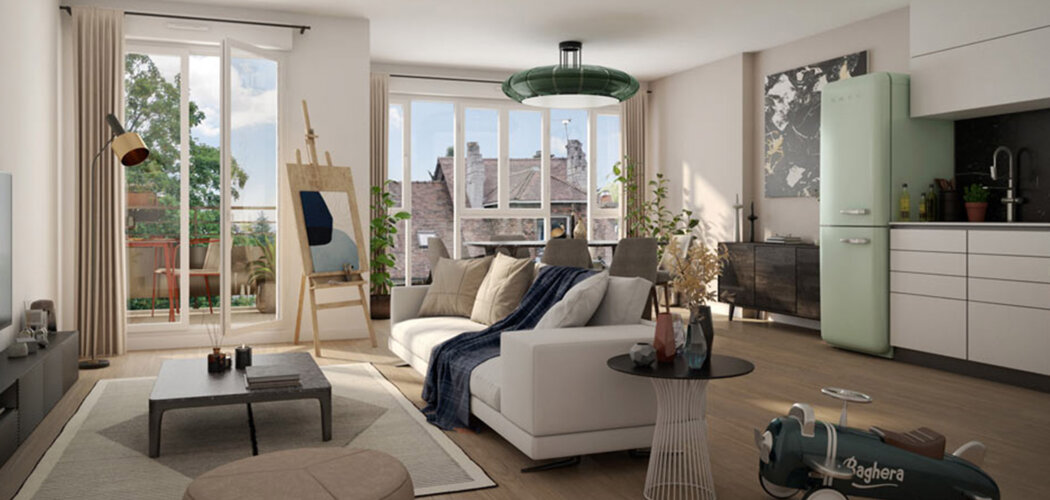 Programme immobilier neuf Arca Verde - Le Perreux-sur-Marne centre-ville à deux pas du RER E (94170) - Référence : 16726