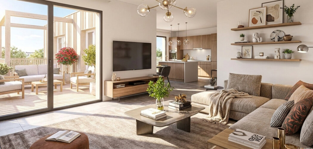 Programme immobilier neuf MANUFACTURE - Le Petit-Quevilly appartements avec extérieurs près du métro (76000) - Référence : 17911