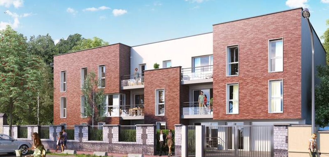 Programme immobilier neuf Les allées Kanata - Le Petit-Quevilly : appartements neufs du studio au 4 pièces en quartier Jardin des Plantes (76140) - Référence : 10123