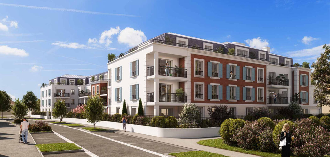 Programme immobilier neuf Le Clos Gaillardet - Le Plessis-Bouchard à deux pas du transilien H (95130) - Référence : 16547