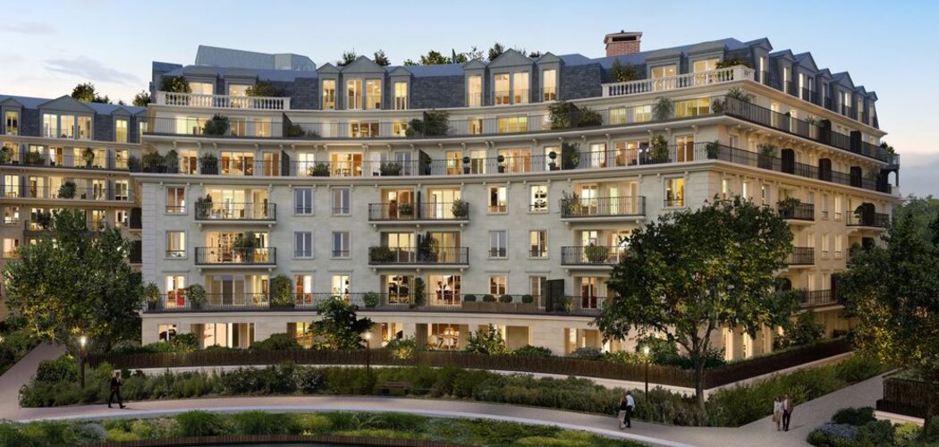 Programme immobilier neuf Eugénie - Le Plessis-Robinson : 119 appartements neufs du studio au T6 en face du tramway T10 (92350) - Référence : 15845