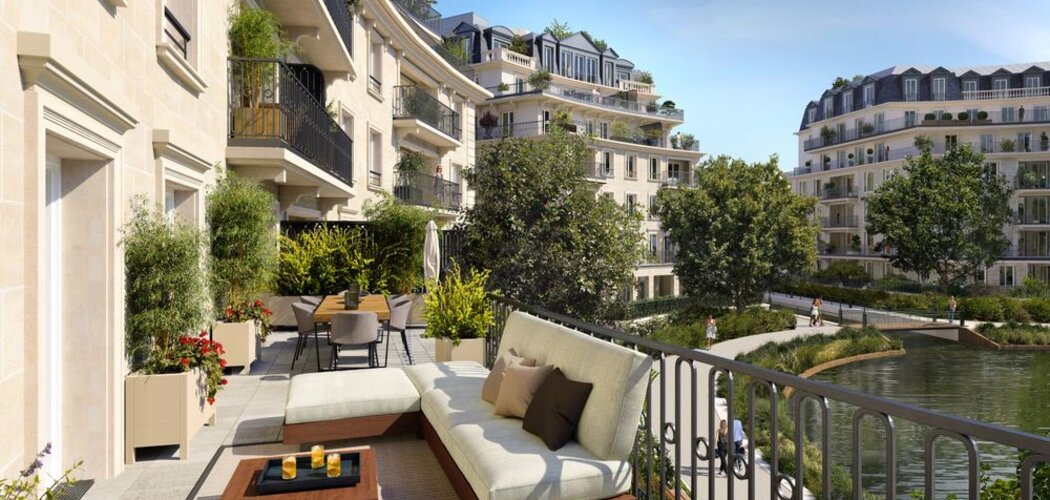 Programme immobilier neuf Eugénie - Le Plessis-Robinson : 119 appartements neufs du studio au T6 en face du tramway T10 (92350) - Référence : 15845