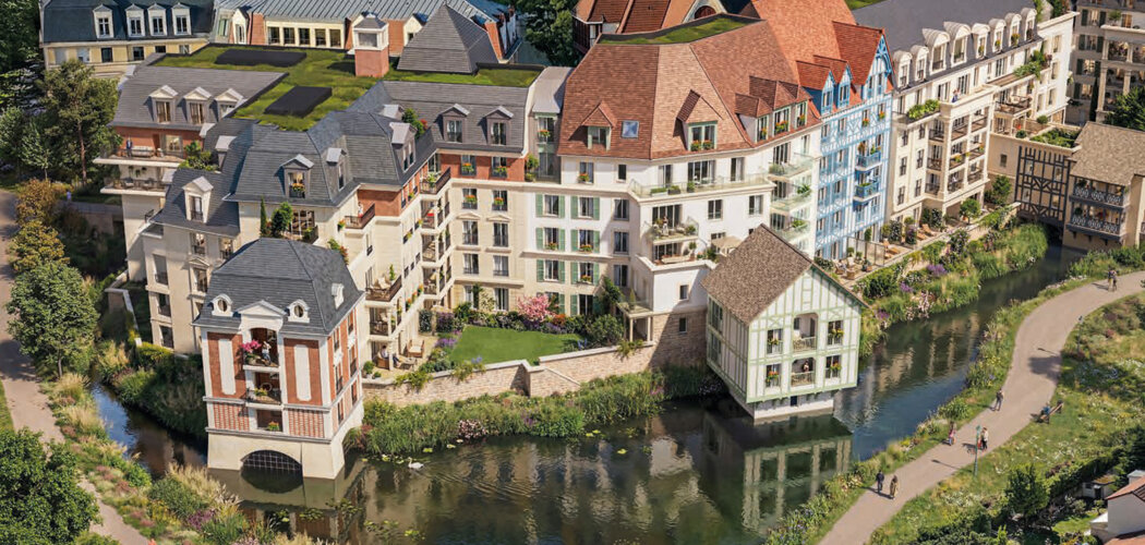 Programme immobilier neuf SCENE 3 - QUARTIER DES ARCHITECTES - Le Plessis-Robinson appartements neufs dans le quartier des Architectes (92350) - Référence : 18522