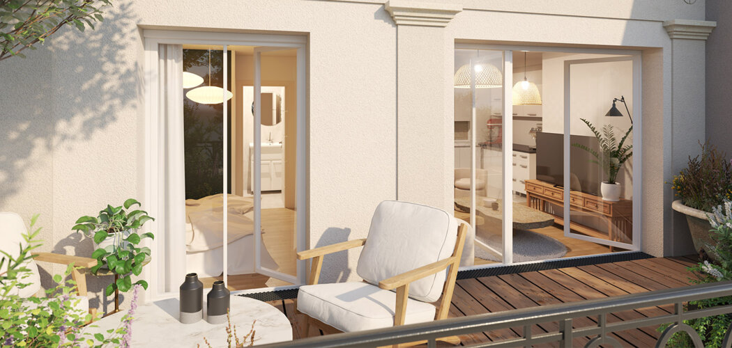 Programme immobilier neuf Plessis Le Magnifique (92) - Le Plessis-Robinson cadre verdoyant aux portes de Paris (92350) - Référence : 17396