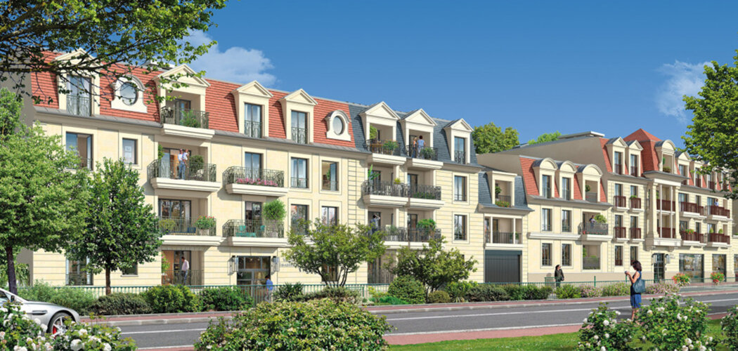 Programme immobilier neuf Les Villas de l Etang Colbert - Le Plessis-Robinson proche des parcs et du tramway T10 (92350) - Référence : 18585