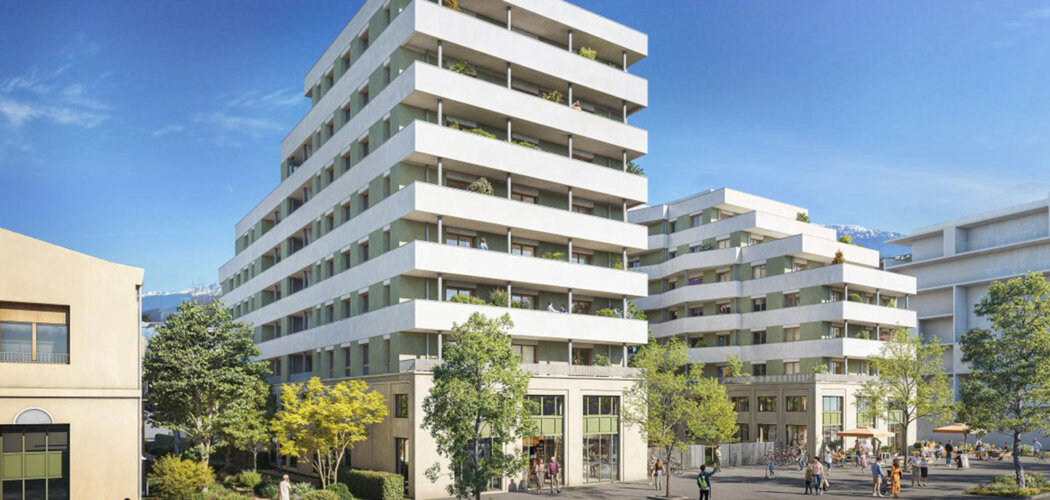 Programme immobilier neuf EKO - Le Pont-de-Claix appartements neufs avec vue montagnes et tramway (38800) - Référence : 17026