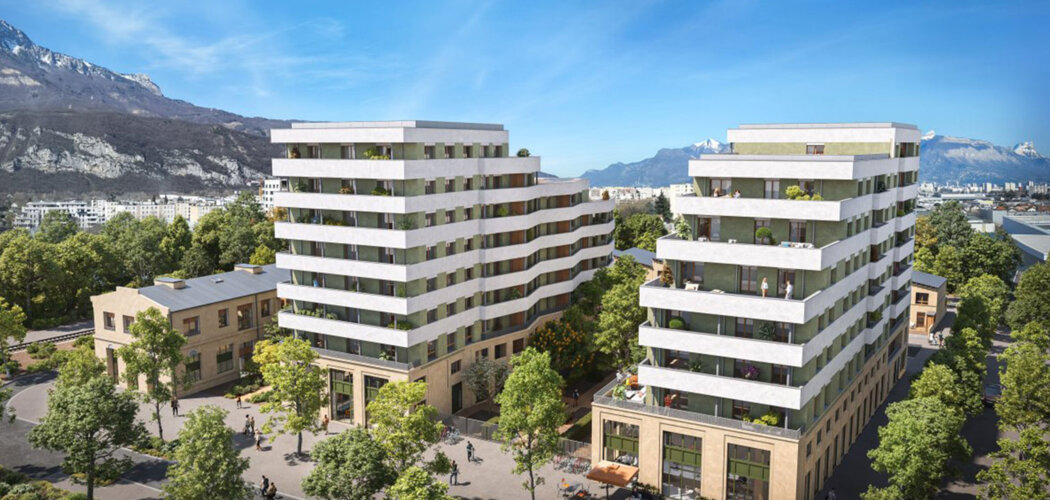 Programme immobilier neuf EKO - Le Pont-de-Claix appartements neufs avec vue montagnes et tramway (38800) - Référence : 17026