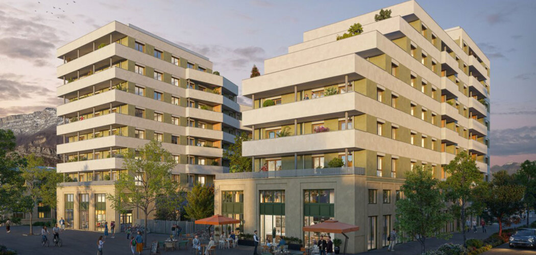 Programme immobilier neuf EKO - Le Pont-de-Claix appartements neufs avec vue montagnes et tramway (38800) - Référence : 17026