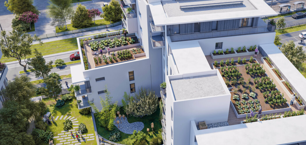 Programme immobilier neuf TEKIO - Le Pont-de-Claix : appartements neufs du 2 au 5 pièces en quartier des Minotiers (38800) - Référence : 15120