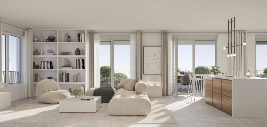 Programme immobilier neuf PARC AURORA - Le Pont-de-Claix : Appartements T2–T5 avec terrasses, parking sécurisé et proximité parc paysager (38800) - Référence : 10950