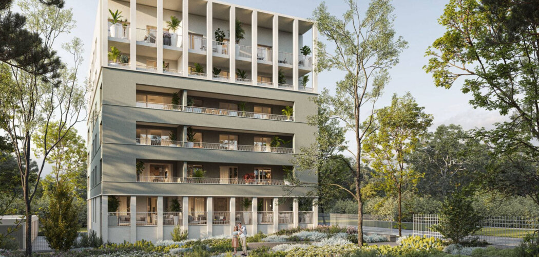 Programme immobilier neuf PARC AURORA - Le Pont-de-Claix : Appartements T2–T5 avec terrasses, parking sécurisé et proximité parc paysager (38800) - Référence : 10950