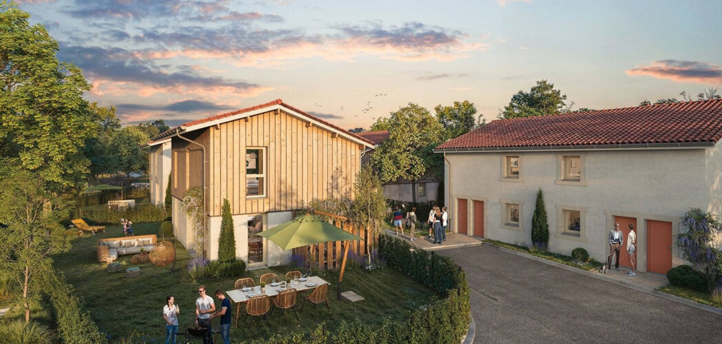 Programme immobilier neuf LES SOLEILS D'OYAT - Le Porge à proximité centre-ville et plages (33680) - Référence : 11326