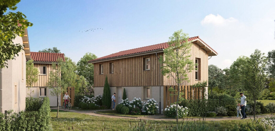 Programme immobilier neuf LES SOLEILS D'OYAT - Le Porge à proximité centre-ville et plages (33680) - Référence : 11326