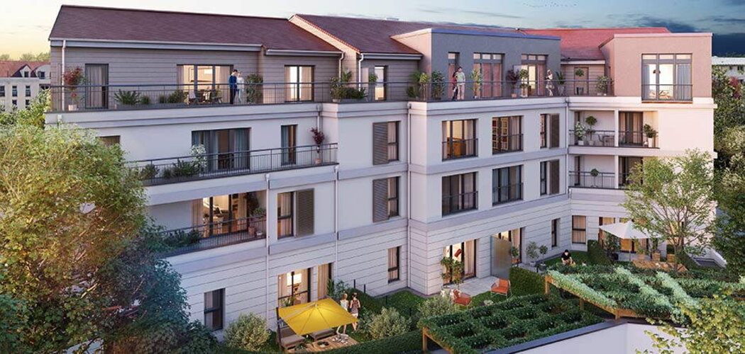 Programme immobilier neuf AVANT-SEINE - Le Port-Marly : Appartements T2–T5 avec jardins, terrasses et RT2012 à proximité immédiate du centre-ville (78560) - Référence : 6140
