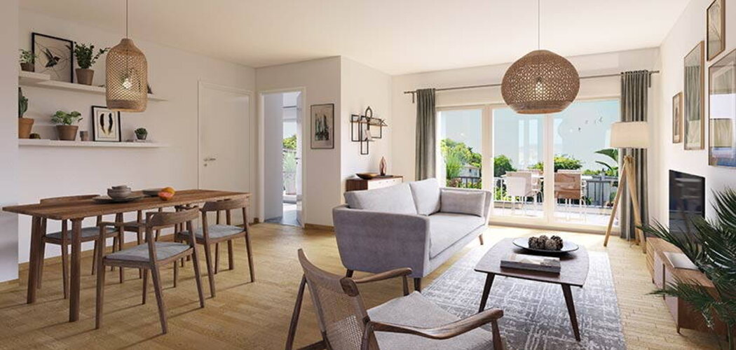 Programme immobilier neuf AVANT-SEINE - Le Port-Marly : Appartements T2–T5 avec jardins, terrasses et RT2012 à proximité immédiate du centre-ville (78560) - Référence : 6140