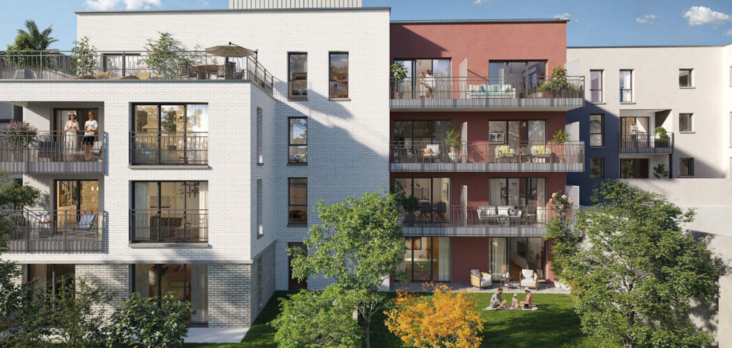 Programme immobilier neuf Le Chromatique - Le Pré-Saint-Gervais à proximité du métro ligne 5 (93310) - Référence : 16681