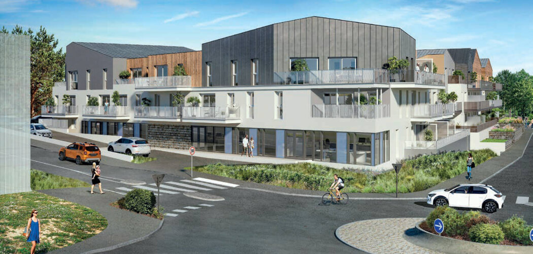 Programme immobilier neuf La Proue - Le Relecq-Kerhuon à proximité de la plage du Moulin-Blanc (29480) - Référence : 14717