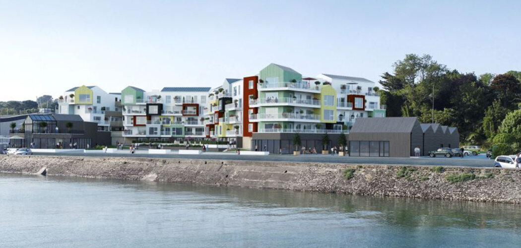 Programme immobilier neuf ROSALIE - Le Relecq-Kerhuon : appartements neufs du 2 au 6 pièces avec vue sur la Rade de  (29480) - Référence : 16909