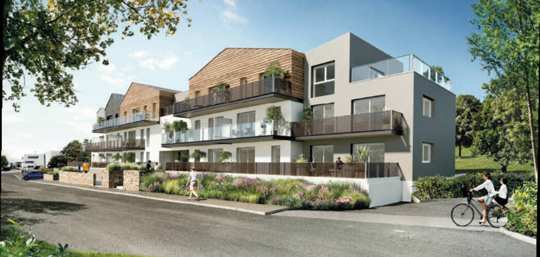 Programme immobilier neuf Le Safran - Le Relecq-Kerhuon proche plage du Moulin Blanc (29480) - Référence : 14715