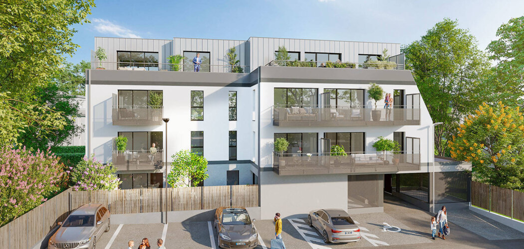 Programme immobilier neuf RYTHMIC - Le Relecq-Kerhuon quartier recherché aux portes de Brest (29480) - Référence : 14716