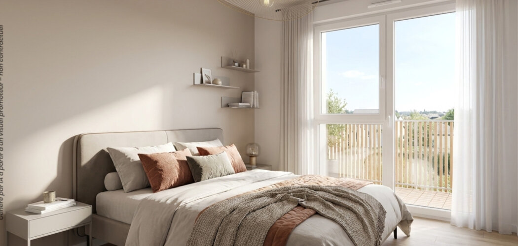 Programme immobilier neuf HIATUS - Le Rheu : appartements neufs du 2 au 4 pièces en cœur de bourg (35650) - Référence : 15072