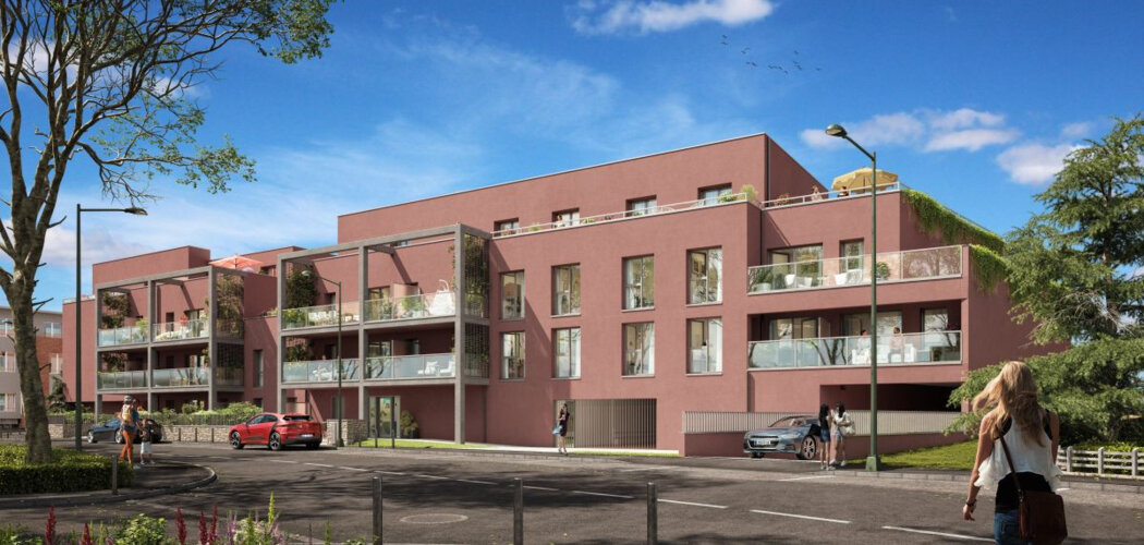 Programme immobilier neuf NYMPHE - Le Rheu : appartements neufs du 2 au 4 pièces en cœur de centre bourg (35650) - Référence : 15272