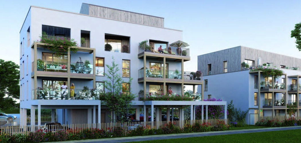 Programme immobilier neuf Jardins Midori - Le Rheu quartier résidentiel aux portes de Rennes (35650) - Référence : 17731
