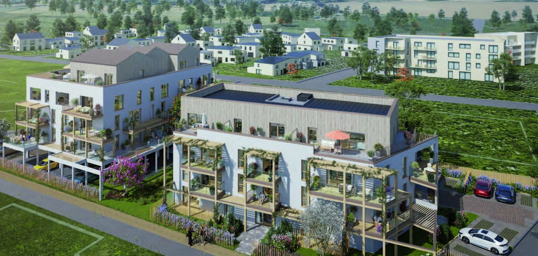 Programme immobilier neuf Jardins Midori - Le Rheu quartier résidentiel aux portes de Rennes (35650) - Référence : 17731