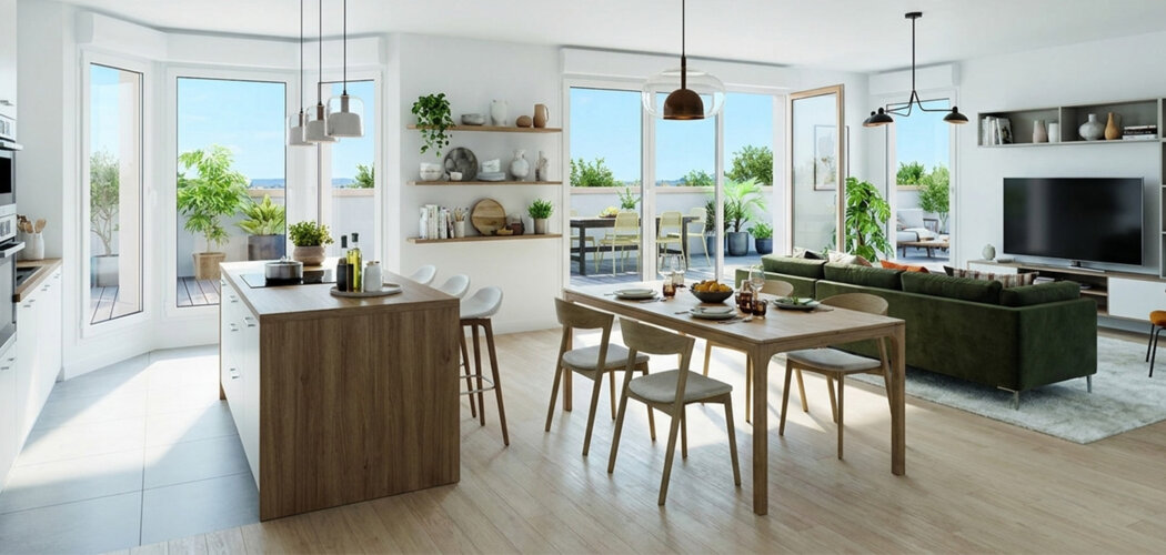 Programme immobilier neuf MIDORI - Le Rheu quartier résidentiel aux portes de Rennes (35650) - Référence : 17731