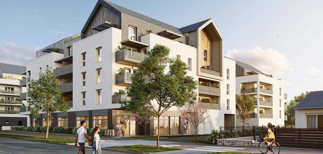Programme immobilier neuf Chemin des Landes - Le Rheu résidence connectée proche Rennes (35650) - Référence : 17310