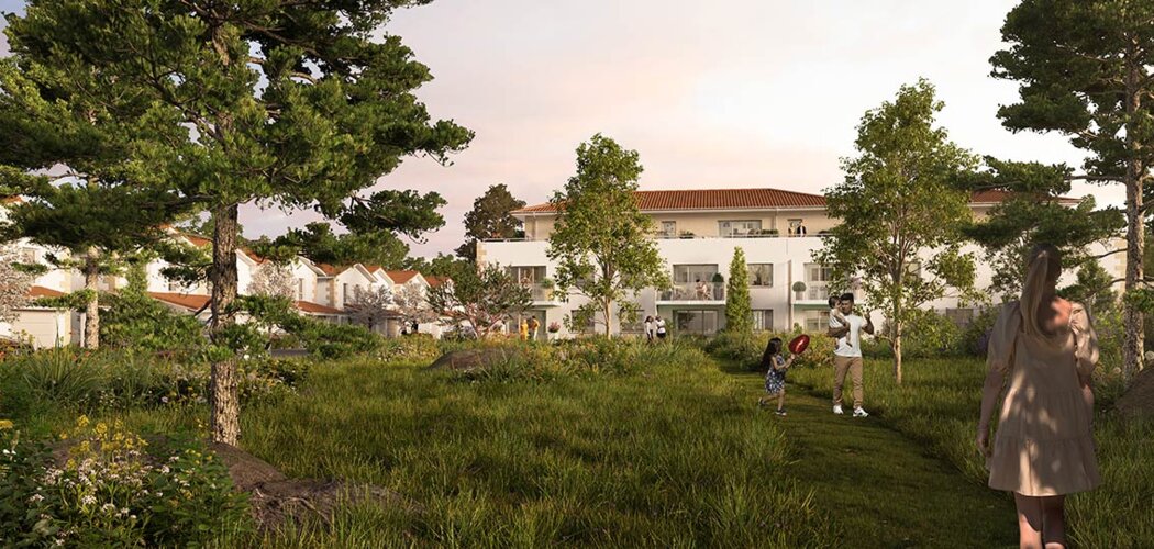 Programme immobilier neuf Les Jardins de Braude - Le Taillan-Médoc proche de Bordeaux (33320) - Référence : 17299