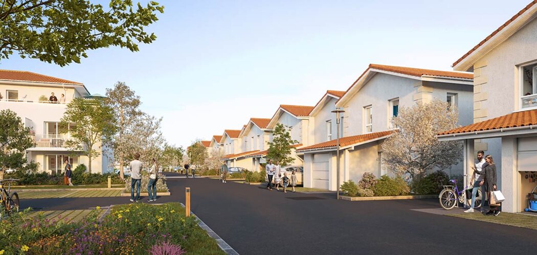 Programme immobilier neuf Les Jardins de Braude - Le Taillan-Médoc proche de Bordeaux (33320) - Référence : 17299