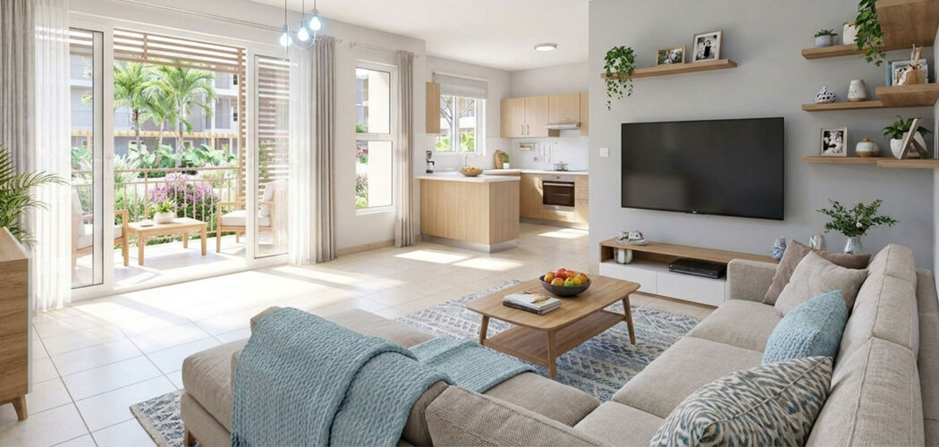 Programme immobilier neuf LES SENIORIALES - Le Tampon investissement senior à 500 m du centre (97430) - Référence : 17354