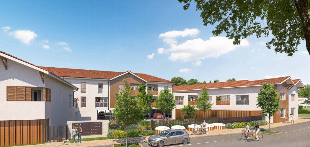 Programme immobilier neuf Le Clos des Grands Pins - Le Teich à quelques pas du centre historique (33470) - Référence : 14992