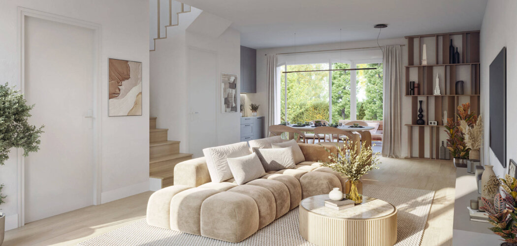 Programme immobilier neuf Bel Eyre - Le Teich : maisons et appartements neufs du studio au 4 pièces proche de la gare (33470) - Référence : 8057