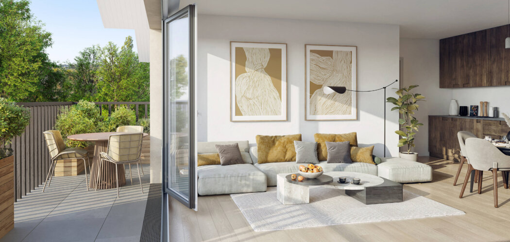 Programme immobilier neuf Bel Eyre - Le Teich : maisons et appartements neufs du studio au 4 pièces proche de la gare (33470) - Référence : 8057