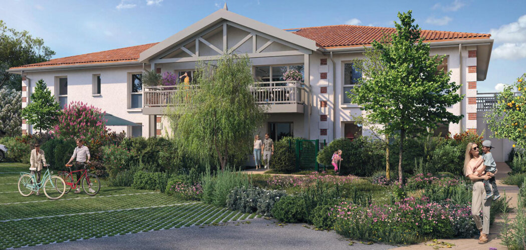 Programme immobilier neuf VILLAS PLUME - Le Teich résidence proche de la plage du Teich (33470) - Référence : 14993