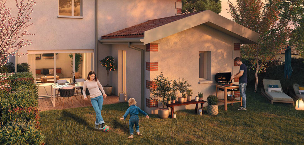 Programme immobilier neuf VILLAS PLUME - Le Teich résidence proche de la plage du Teich (33470) - Référence : 14993