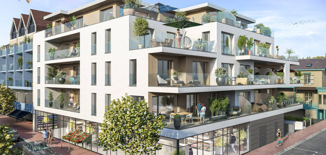 Programme immobilier neuf Luminescence - Le Touquet-Paris-Plage à deux pas de la plage (62520) - Référence : 15834