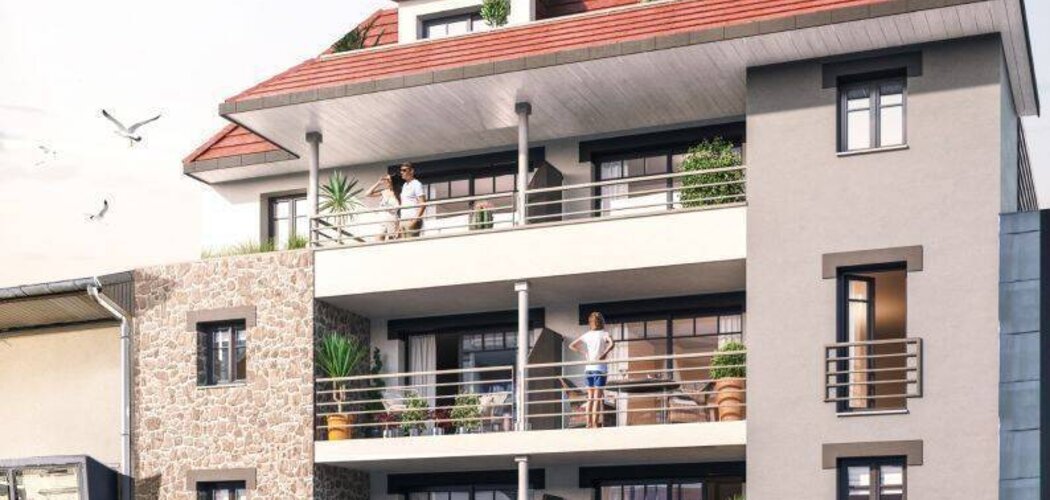 Programme immobilier neuf LE SAINT-CHARLES - Le Touquet-Paris-Plage quartier historique à deux pas de la plage (62520) - Référence : 15376