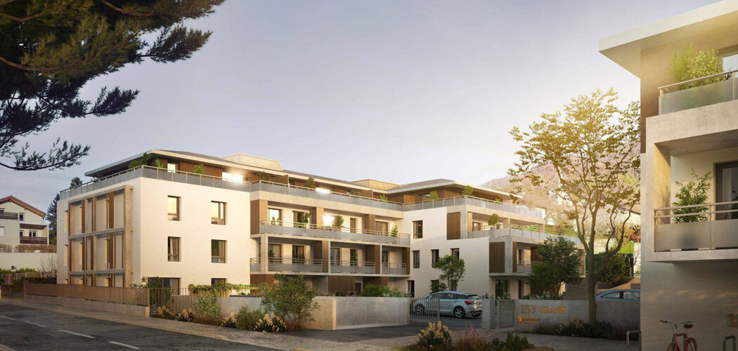 Programme immobilier neuf Le Jardin du Castella - Le Versoud à quelques kilomètres de Grenoble (38420) - Référence : 15380