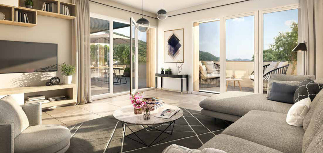 Programme immobilier neuf L'Envol - Le Versoud : Appartements T2–T5 avec terrasses, vues Belledonne et proximité centre-ville (38420) - Référence : 14519