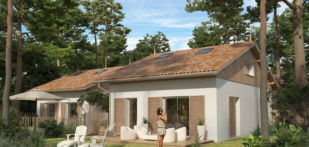 Programme immobilier neuf GEMME - Lège-Cap-Ferret proche du centre (33950) - Référence : 9271