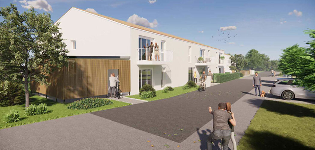 Programme immobilier neuf Mona Nova Legé - Legé résidence séniors à proximité du château de la Richebonne (44650) - Référence : 15554