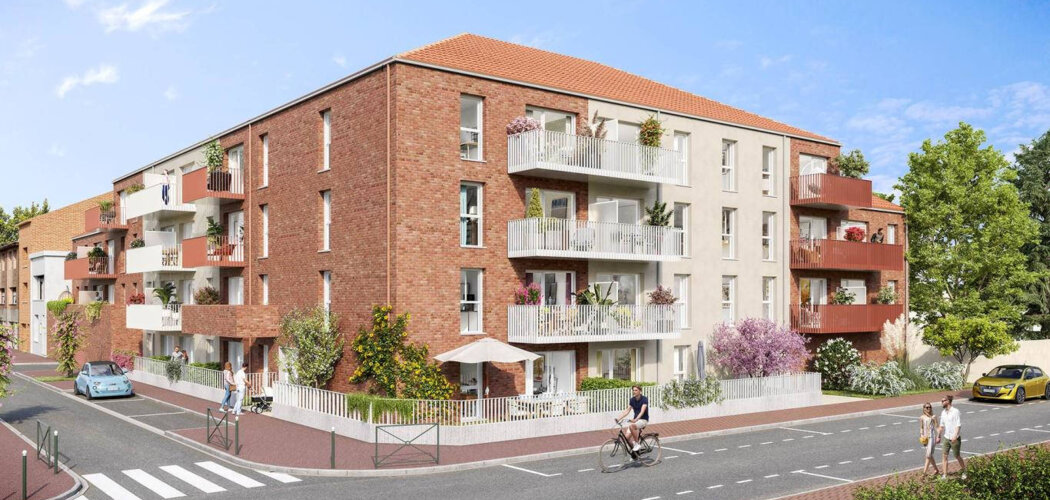 Programme immobilier neuf Côté Centre - Lens à proximité du centre ville (62300) - Référence : 15843