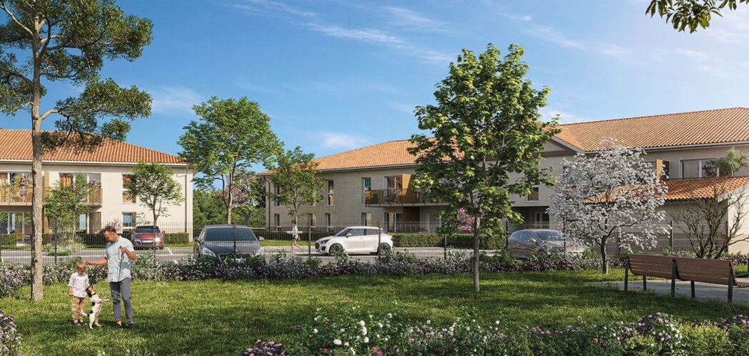 Programme immobilier neuf RESIDENCE DES GENETS - Léon résidence proche de l’étang (40550) - Référence : 12024