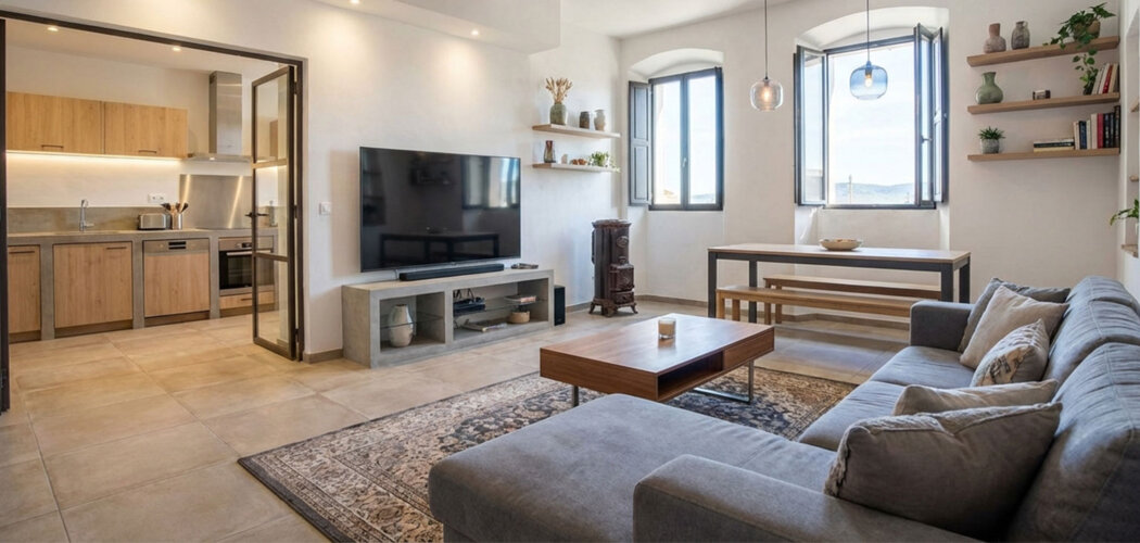 Programme immobilier neuf PLACE DE L'HORLOGE - Les Arcs maison réhabilitée au cœur du centre historique (83460) - Référence : 16416